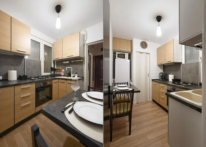 Urban Minimal - Near Metro - Free Parking 부쿠레슈티